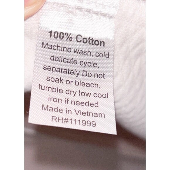 Lenora by Dina Yano Pink Cotton Robe Size Small - Picture 8 of 8